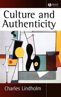 Culture and Authenticity (Hardback)