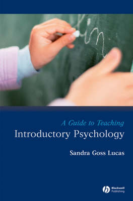 A Guide to Teaching Introductory Psychology - Teaching Psychological Science (Paperback)