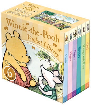 pooh winnie books lot waterstones pocket library zoom