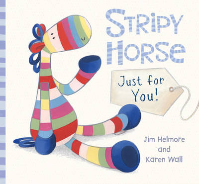 stripy horse toy