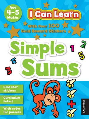 I Can Learn: Simple Sums: Age 4-5 - I Can Learn