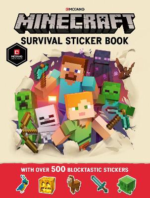 Minecraft Survival Sticker Book By Mojang Ab Waterstones