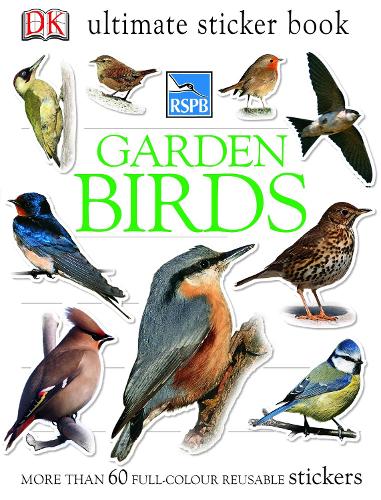 Ultimate Sticker Book: North American Birds: Over 60 Reusable Full-Color Stickers [Book]