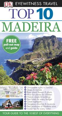 DK Eyewitness Top 10 Travel Guide: Madeira - DK Eyewitness Top 10 Travel Guide (Paperback)