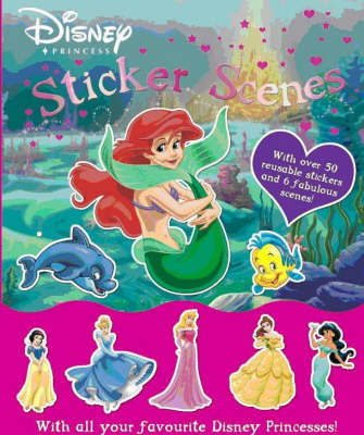 Disney Princess Sticker Scene (Paperback)