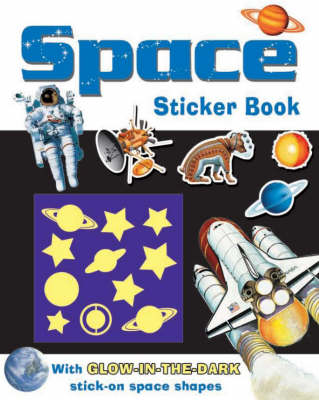 Space - Glow in the Dark Reference Sticker Books (Paperback)