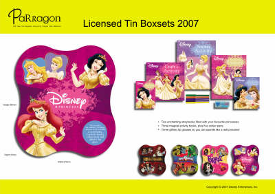 Disney Princess Tin: Read Play Imagine Create (Paperback)