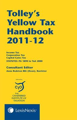 Tolley's Yellow Tax Handbook 2011-12 (Paperback)
