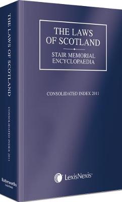 The Laws of Scotland: Consolidated Index 2011 (Paperback)