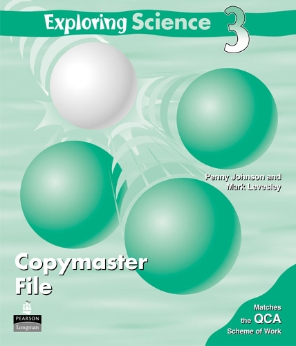 Exploring Science Copymaster File 3 - EXPLORING SCIENCE