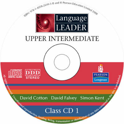 Language Leader Upper Intermediate Class CDs - Language Leader (CD-Audio)