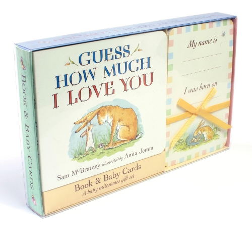 Guess How Much I Love You: Book & Baby Cards Milestone Moments Gift Set - Guess How Much I Love You