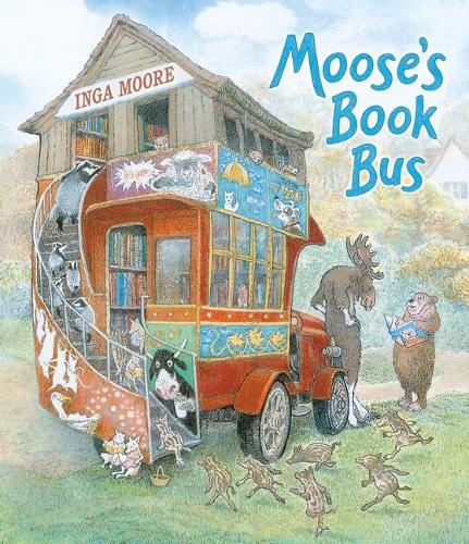 Moose's Book Bus (Hardback)