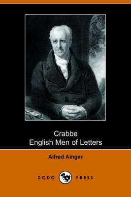 English Men of Letters: Crabbe (Paperback)