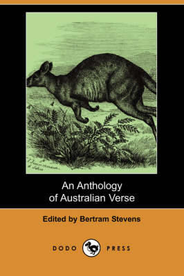 An Anthology of Australian Verse (Dodo Press) (Paperback)