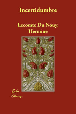 Incertidumbre (Paperback)