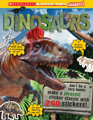 Dinosaurs - Discover More Stickers (Paperback)