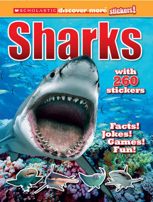Sharks - Discover More Stickers (Paperback)