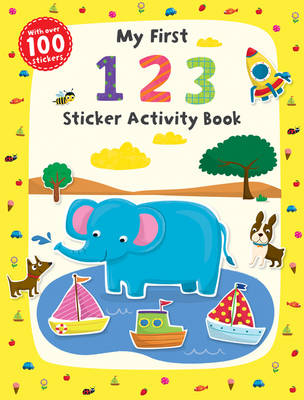 My First 1 2 3 Sticker Activity Book - First Skills (Paperback)