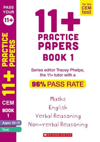 11+ Practice Papers for the CEM Test Ages 10-11 - Pass Your 11+ (Paperback)