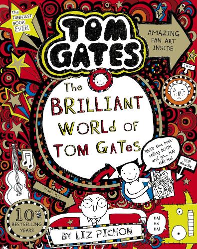 The Brilliant World Of Tom Gates alternative edition book cover