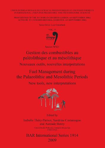Gestion des combustibles au paleolithique et au mesolithique / Fuel Management during the Palaeolithic and Mesolithic Periods: Nouveaux outils, nouvelles interpretations / New tools, new interpretations - British Archaeological Reports International Series (Paperback)