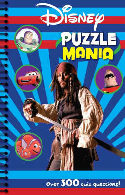 Disney Quizzes - Disney Puzzle Mania (Spiral bound)