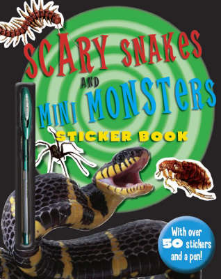 Scary Snakes and Mini Monsters - Predator Sticker Books (Paperback)