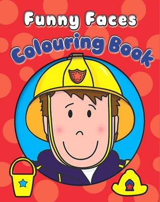 Funny Faces Colouring Book (Paperback)