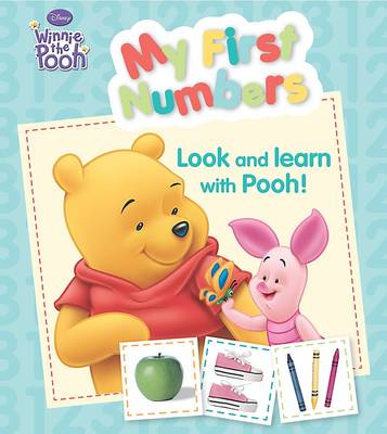 Disney Padded Board - "Winnie the Pooh": My First Numbers (Board book)