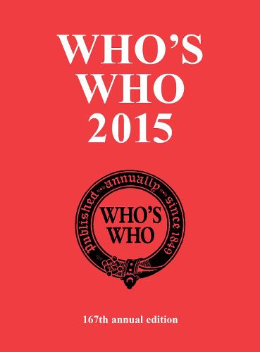 Who's Who 2015 - Who's Who (Hardback)