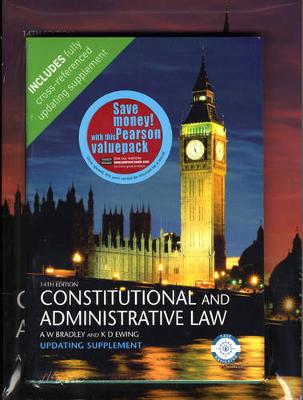 Valuepack:Law Express:Constritutional and Administrative Law, First Edition/Constitutional and Administrative Law 14th Edition Supplement (Paperback)