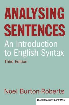 Analysing Sentences - Learning About Language (Paperback)