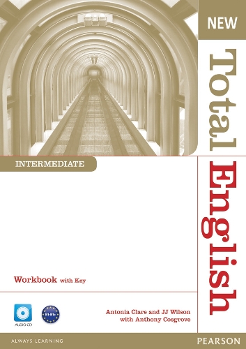 New Total English Intermediate Workbook with Key and Audio CD Pack - Total English