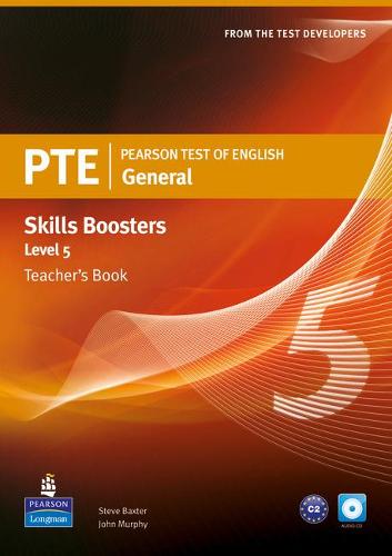Pearson Test of English General Skills Booster 5 Teacher's Book and CD Pack - Pearson Tests of English