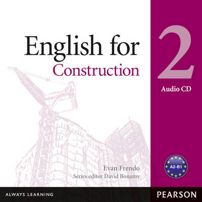 English for Construction Level 2 Audio CD - Vocational English (CD-Audio)
