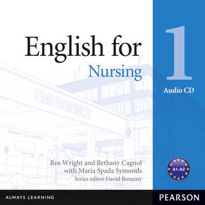 English for Nursing Level 1 Audio CD - Vocational English (CD-Audio)