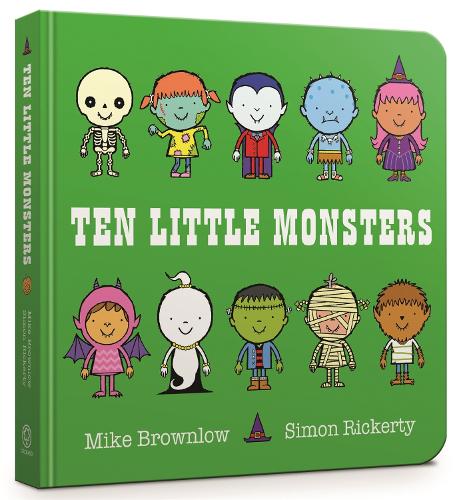 Ten Little Monsters Board Book - Ten Little (Board book)