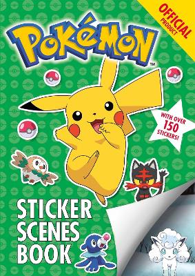 The Official Pokemon Sticker Scenes Book - Pokemon (Paperback)