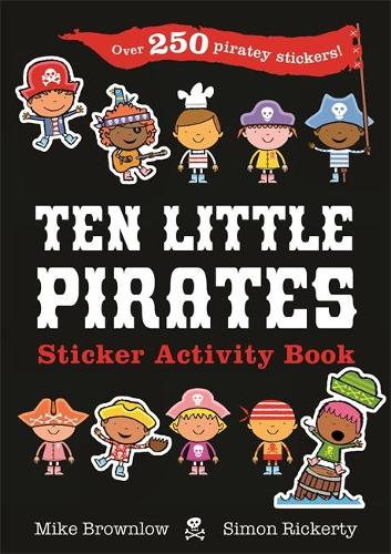 Ten Little Pirates Sticker Activity Book (Paperback)