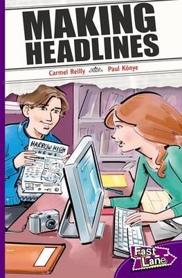 Making Headlines Fast Lane Purple Fiction (Paperback)