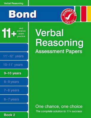 Bond Verbal Reasoning Assessment Papers 9-10 Years Book 2 (Paperback)