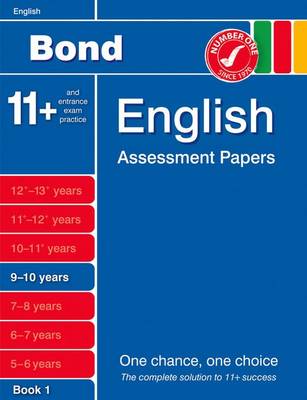 Bond English Assessment Papers 9-10 Years Book 1 (Paperback)