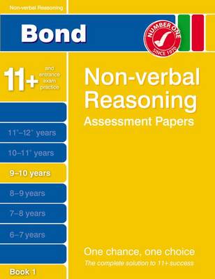 Bond Non-Verbal Reasoning Assessment Papers 9-10 Years Book 1 (Paperback)