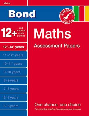 Bond Maths Assessment Papers 12+-13+ Years (Paperback)