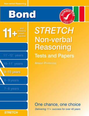 Bond Stretch Non-Verbal Reasoning Tests and Papers 9-10 Years (Paperback)