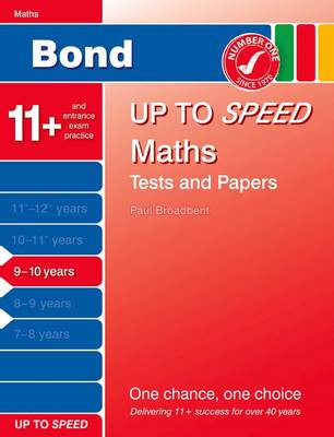 Bond Up to Speed Maths Tests and Papers 9-10 Years (Paperback)