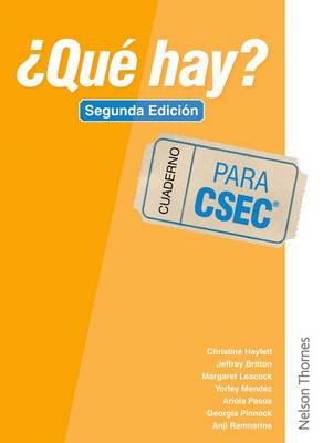 ?Que Hay? Cuaderno CSEC (R) (Spiral bound)