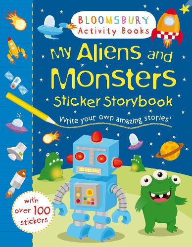 My Aliens and Monsters Sticker Storybook - Sticker Storybooks (Paperback)