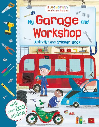 My Garage and Workshop Activity and Sticker Book - Sticker Activity Books (Paperback)